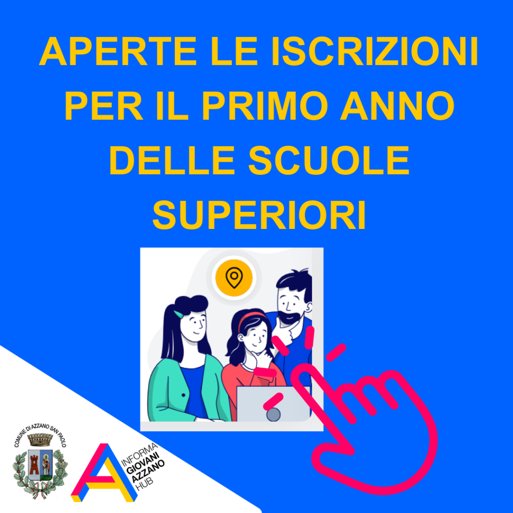 Aperte le iscrizioni on line per le scuole superiori 2024/2025