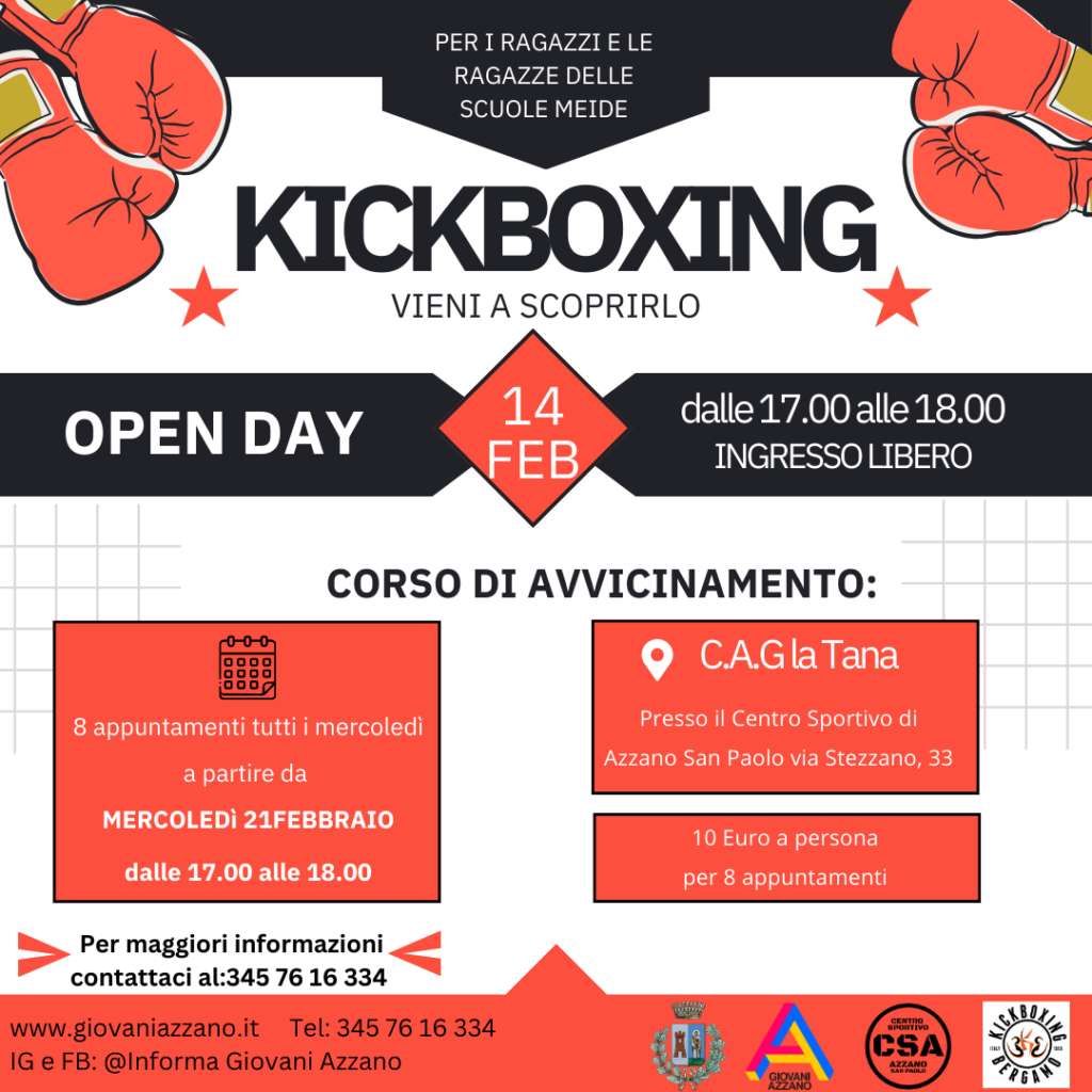 Kickboxing: vieni a scoprirlo!