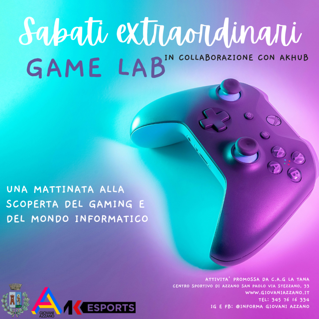 Sabati Extraordinari: Game Lab 