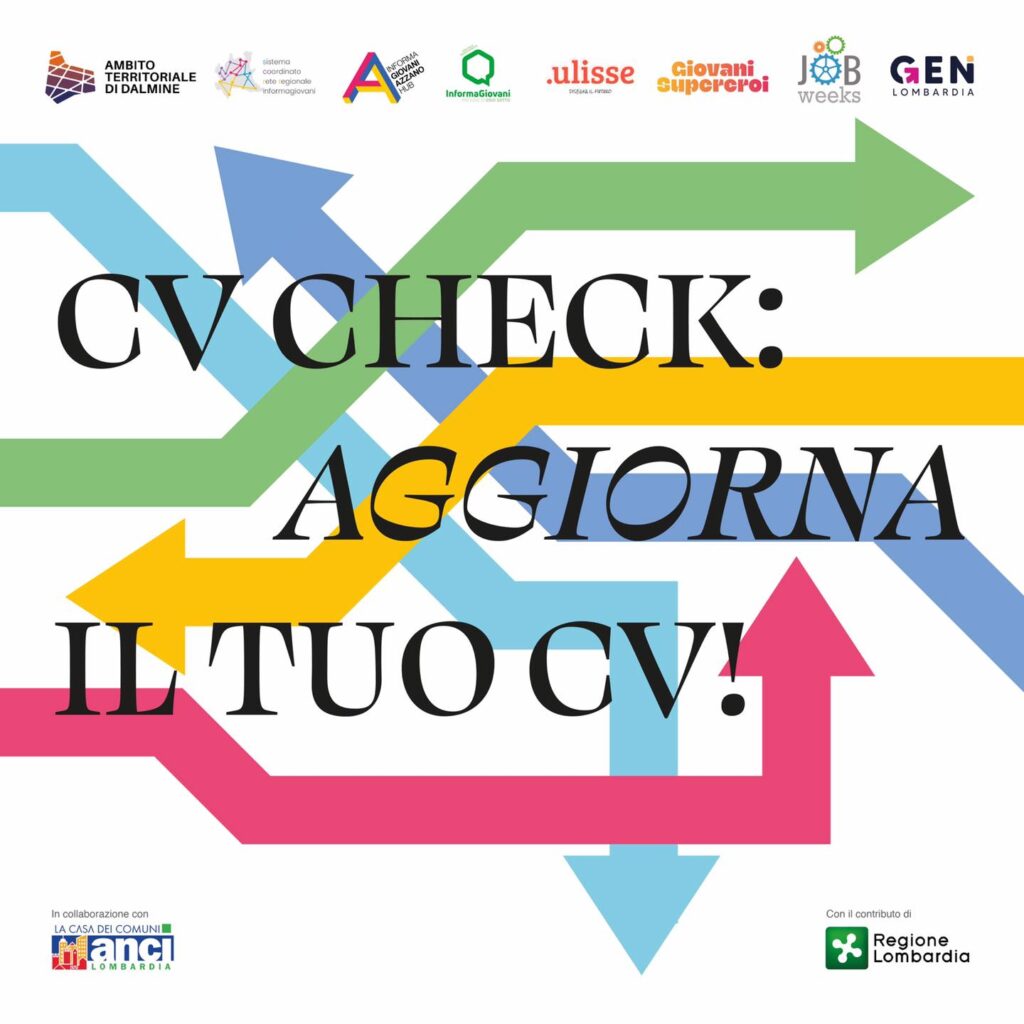 CV CHECK: AGGIORNA IL TUO CV