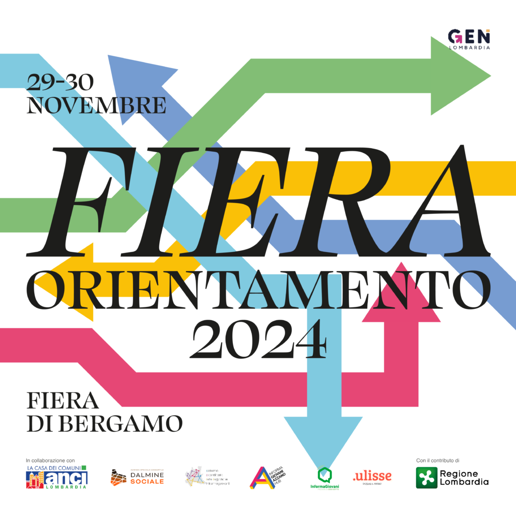 L'informa giovani Hub Azzano San Paolo, IG Osio Sotto e Punto Ulisse alla II° edizione della fiera dell'orientamento il 29 e 30 novembre