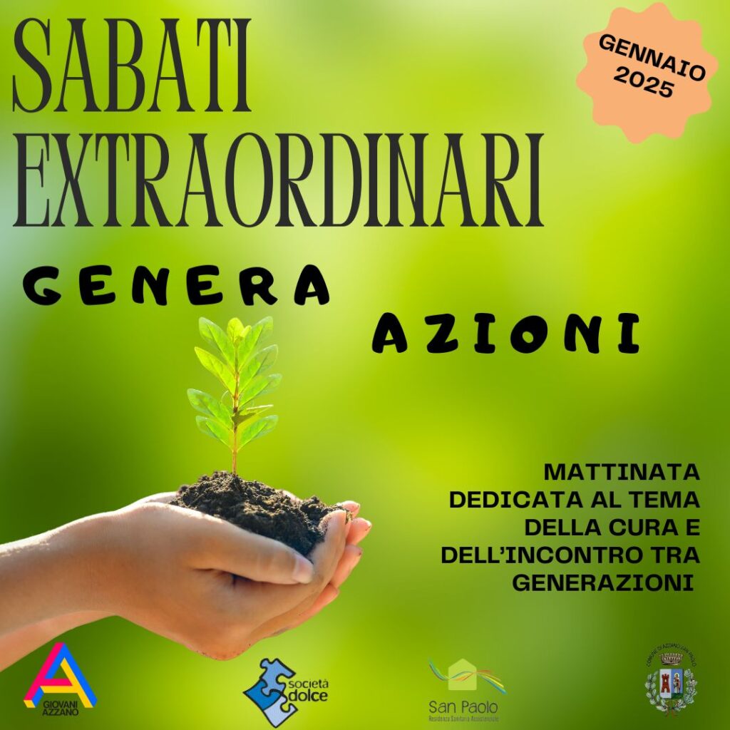 Sabato extraordinario - Genera Azioni
