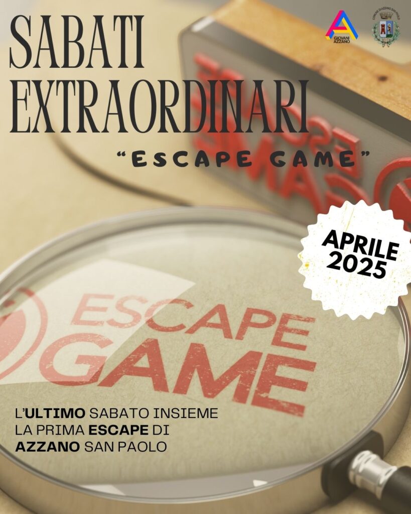 Sabato extraordinario - Escape Game
