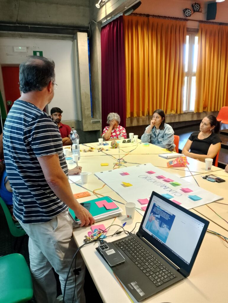 Testimonianze dal focus group sull'orientamento con gli adulti