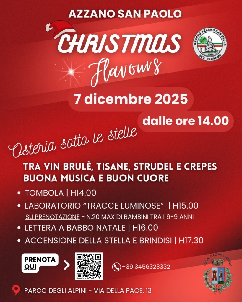 L'incanto del Natale ad Azzano San Paolo: un mese di feste ed emozioni!