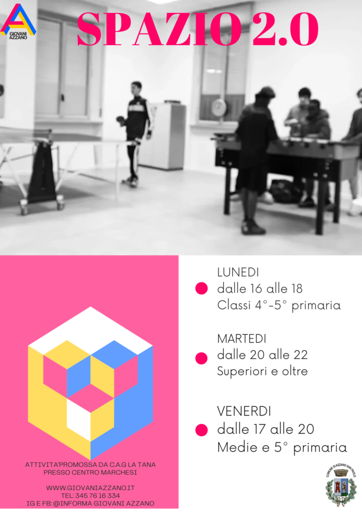 Al Centro Marchesi i nuovi spazi per i giovani: scopri tutte le novità!