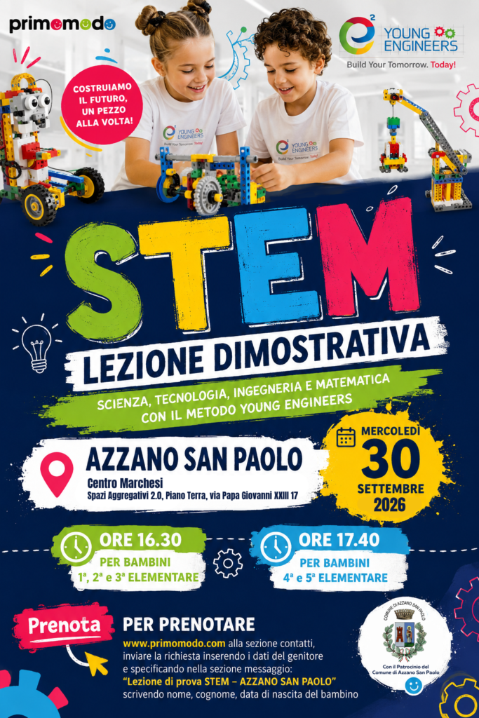 STEM: Lezione Dimostrativa – Metodo Young Engineers