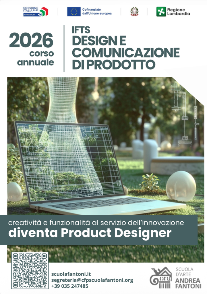Nuovo Corso IFTS a Bergamo: Design e Comunicazione di Prodotto