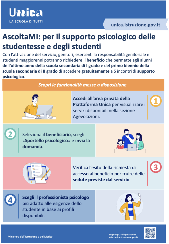 AscoltaMI: Lo Sportello Psicologico per il Benessere Giovanile